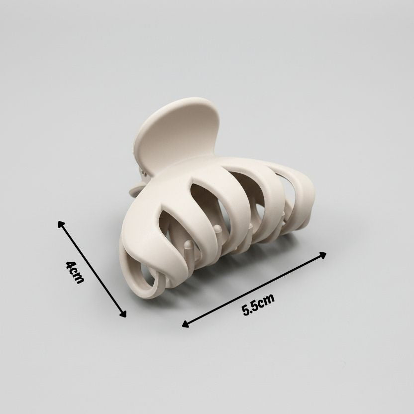 Eco-Friendly Plant Fiber 6-Claw Hair Clip – Biodegradable