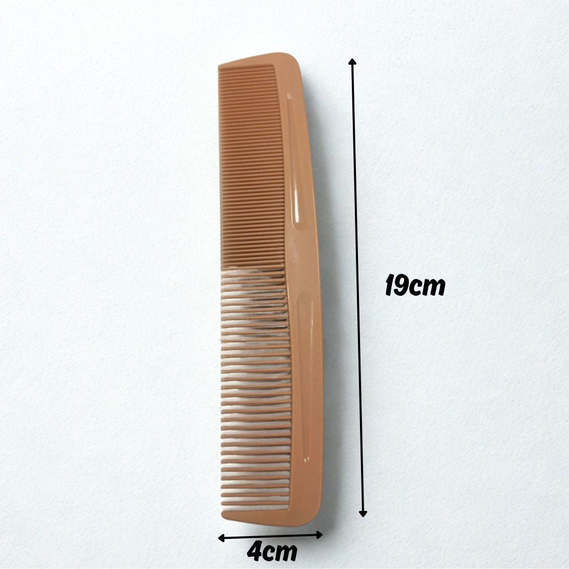 Eco-Friendly Plant Fiber Large Flat Comb – Biodegradable Hair Comb