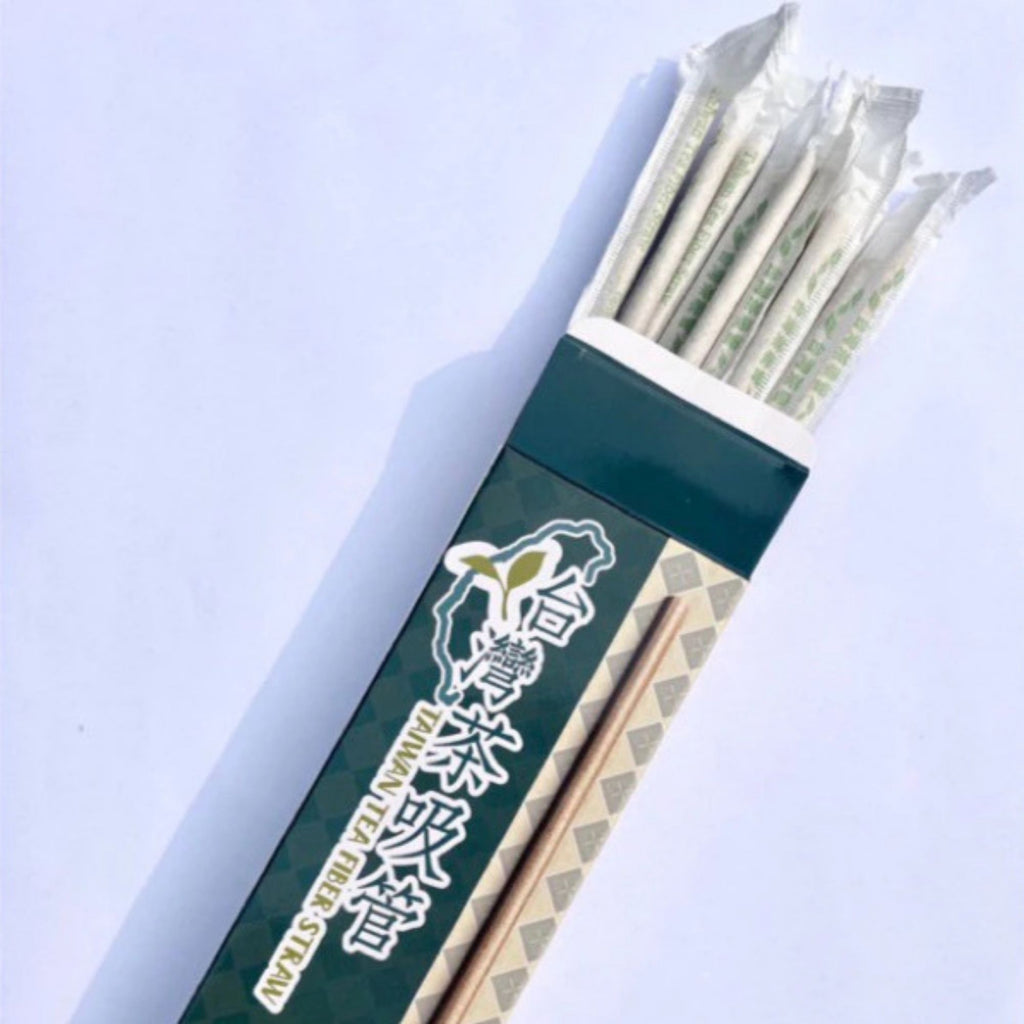 Taiwan Tea Straws – Paper Box Packaging (20 pcs)