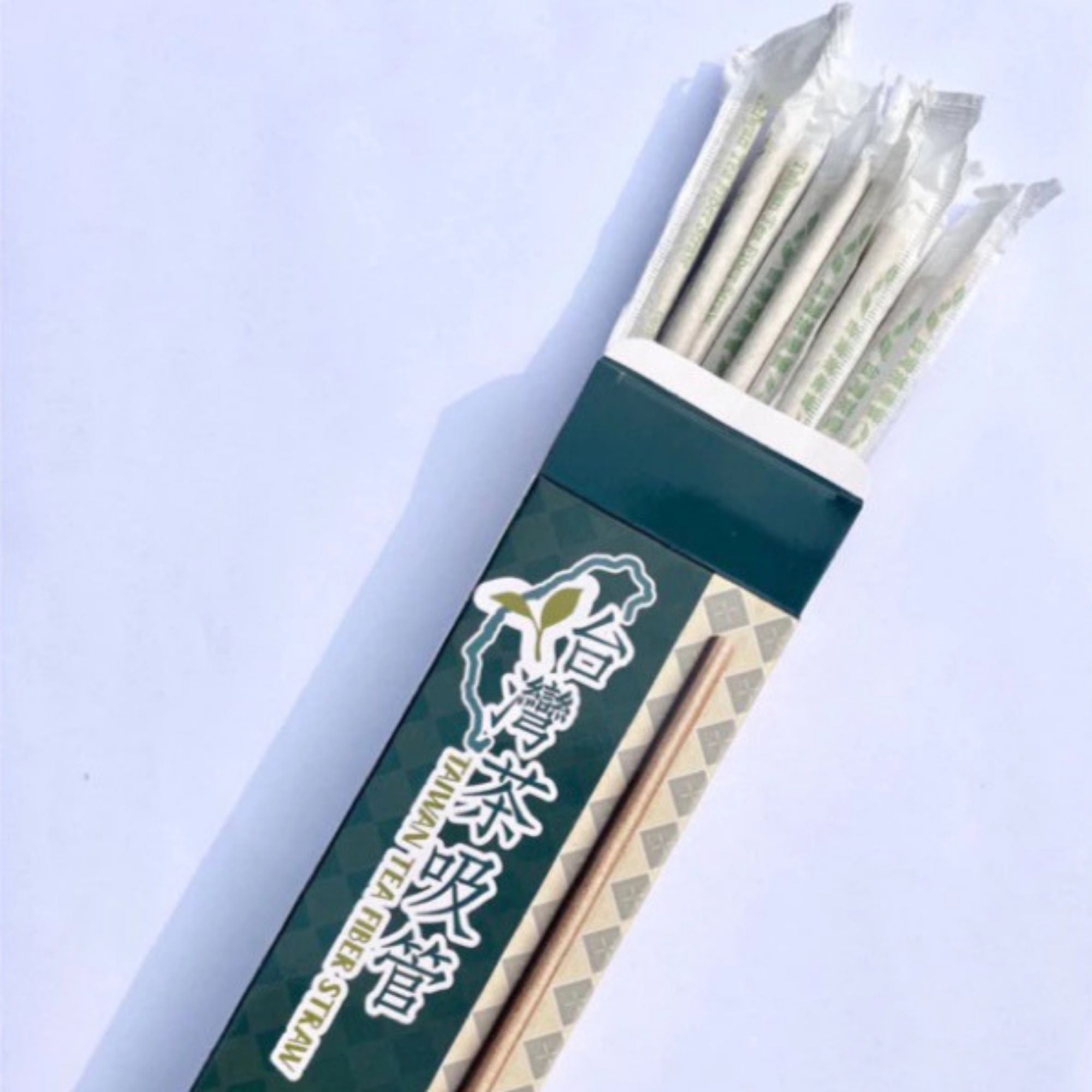 Taiwan Tea Straws – Paper Box Packaging (20 pcs)