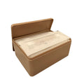 Tea fiber storage box