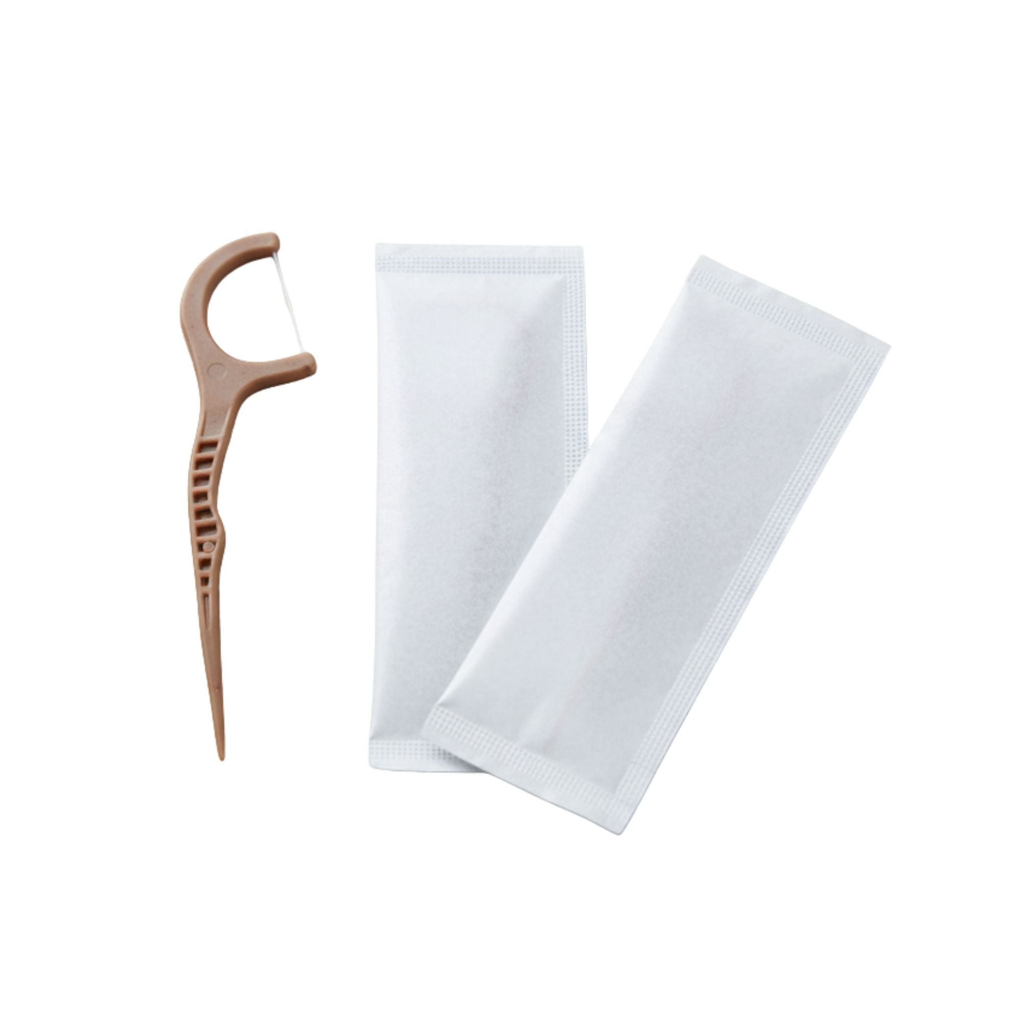 Individually Wrapped Tea Fiber Dental Floss Picks