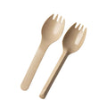 Tea Fiber Fork & Spoon  (50 pcs pack)
