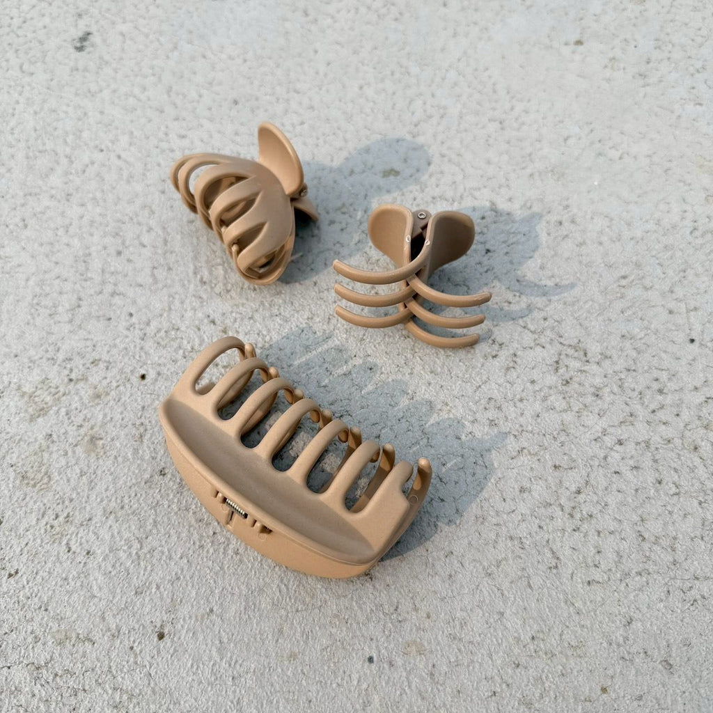 Eco-Friendly Plant Fiber 6-Claw Hair Clip – Biodegradable