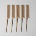 Eco-Friendly Plant Fiber Rat Tail Comb – Biodegradable Styling Comb