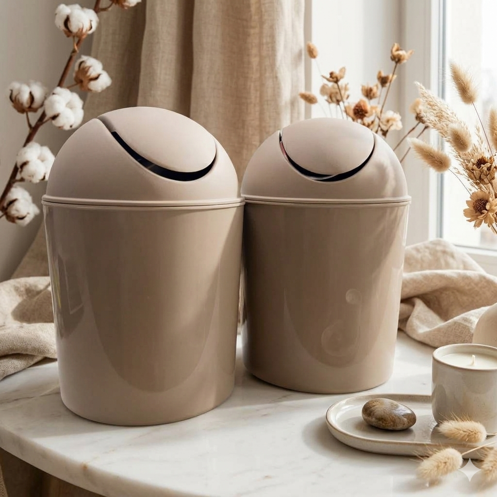Tea Fiber Trash Bin