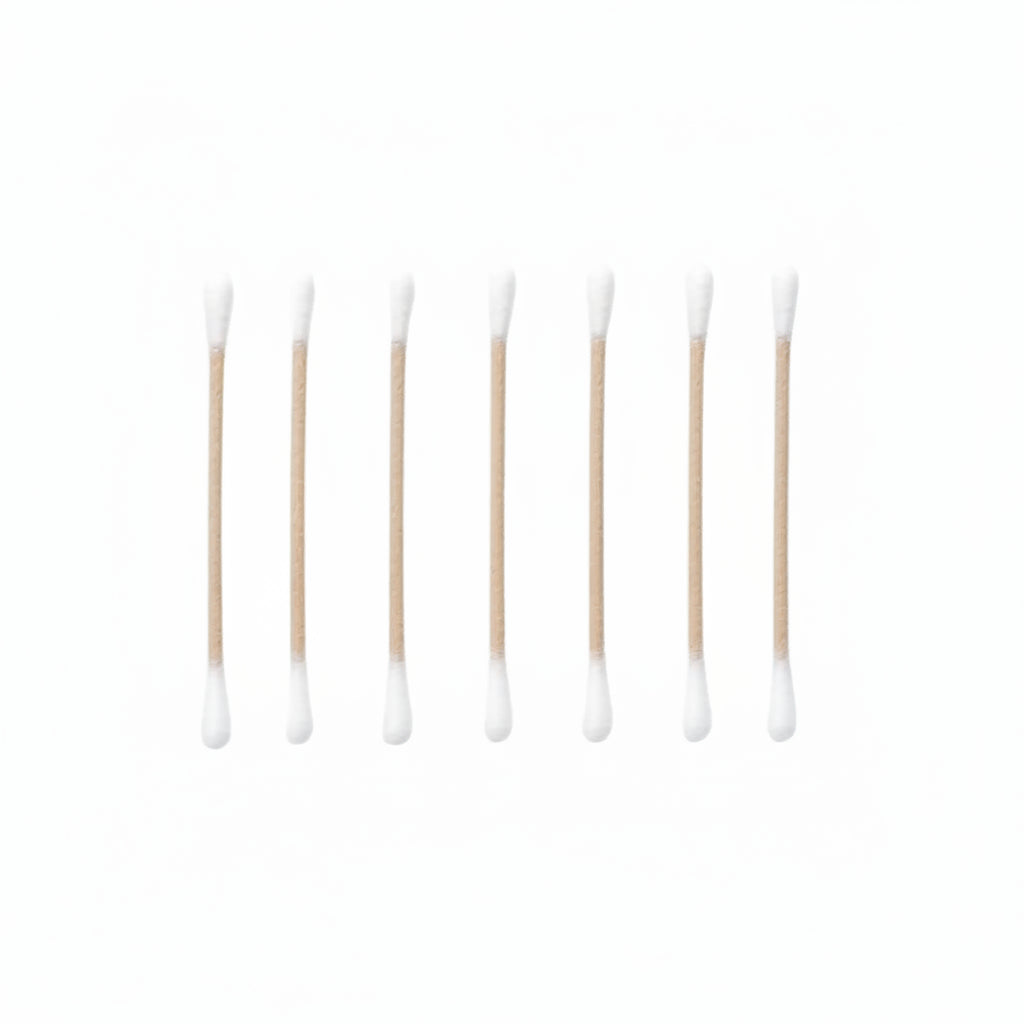 Eco-Friendly Plant Fiber Cotton Swabs – Compostable Cotton Buds 200PCS